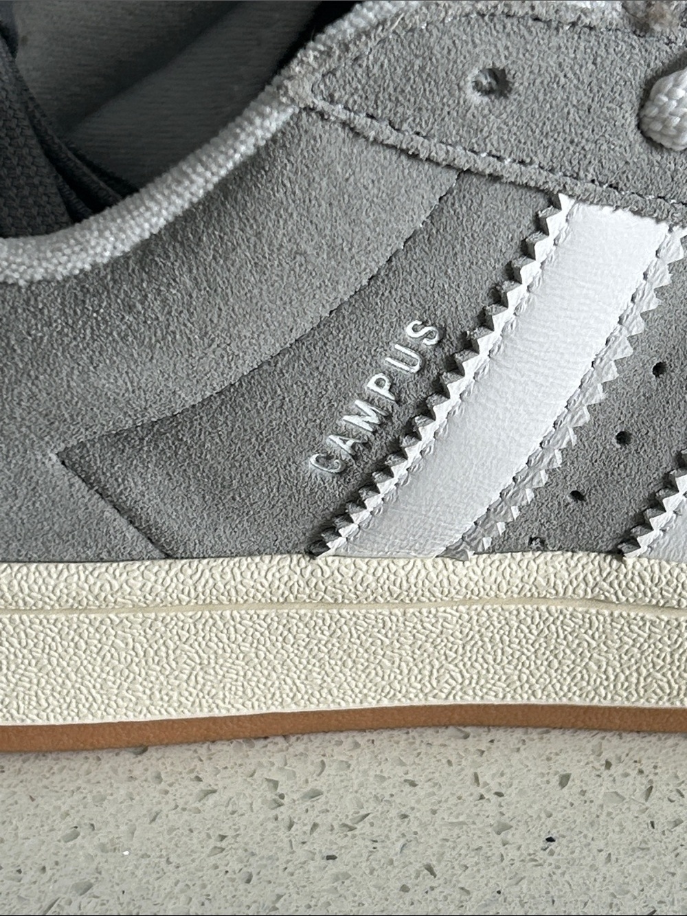 No longer Available Adidas Originals Campus Grey Suede Sneakers | Women’s 8 - Picture 6 of 12